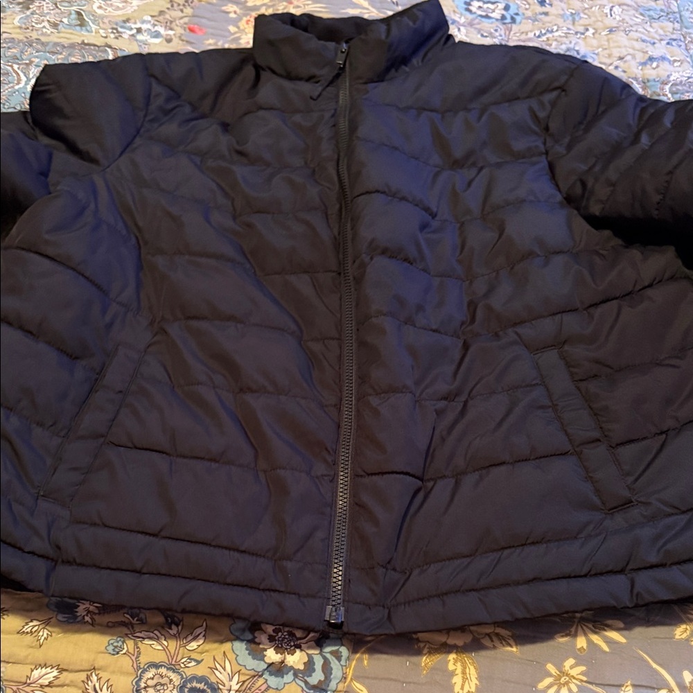 GAP ColdControl Black Puffer Jacket - image 3